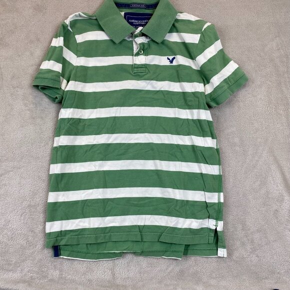 American Eagle Outfitters Mens Polo Shirt M Vintage Fit 100% Cotton - Picture 10 of 10